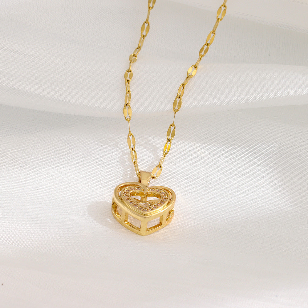 Double-Layer Love Necklace