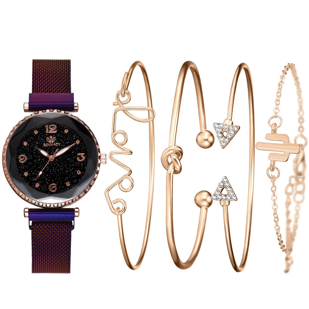 Sky Watch + 4 bracelets