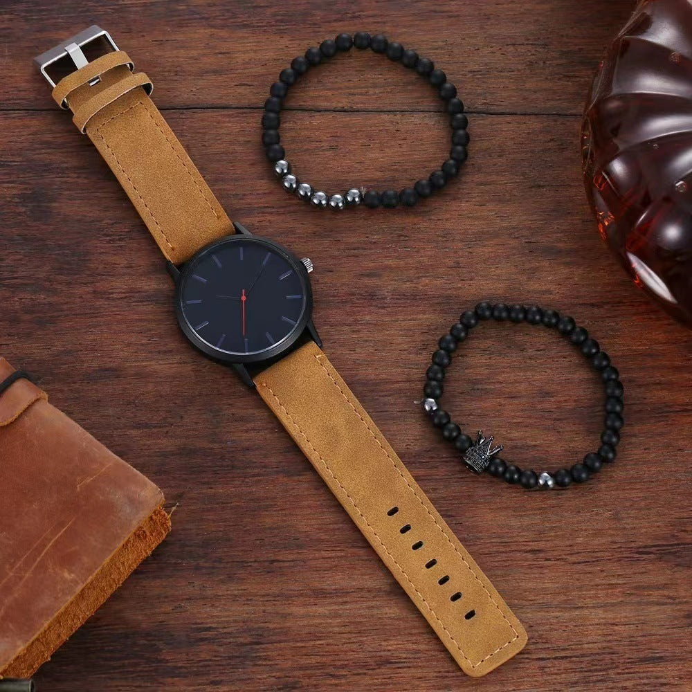 Men's Quartz Watch with bracelets