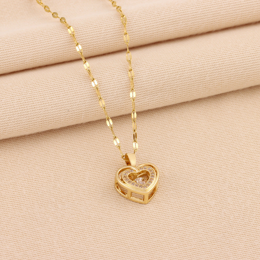 Double-Layer Love Necklace