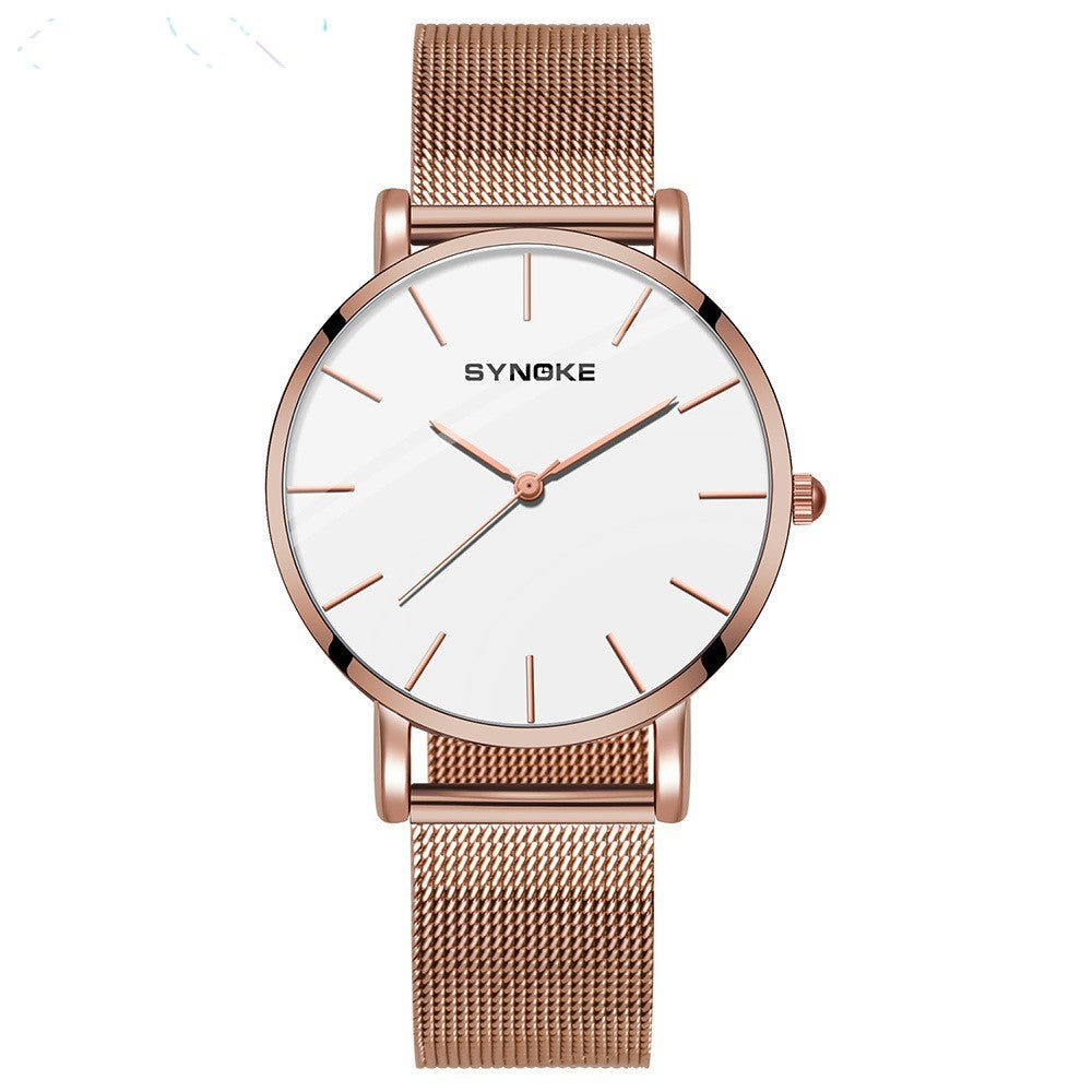 Montre à quartz unisexe tendance