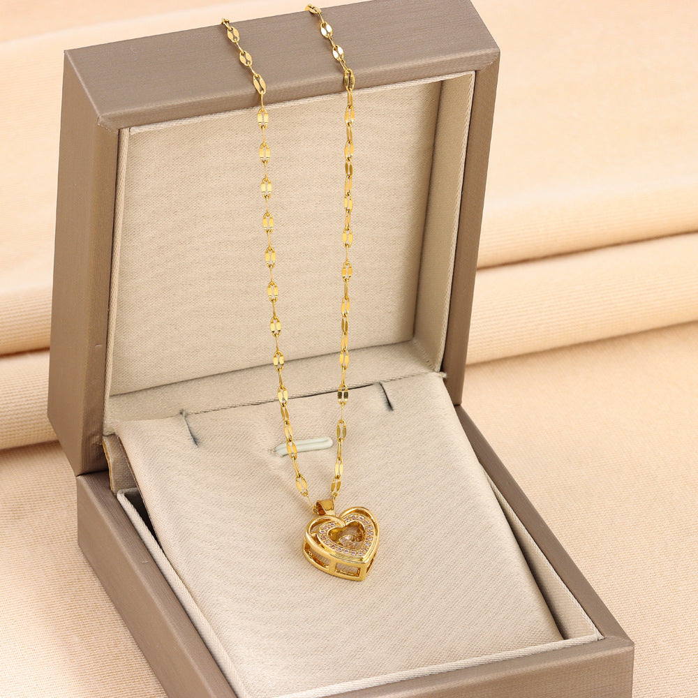 Double-Layer Love Necklace