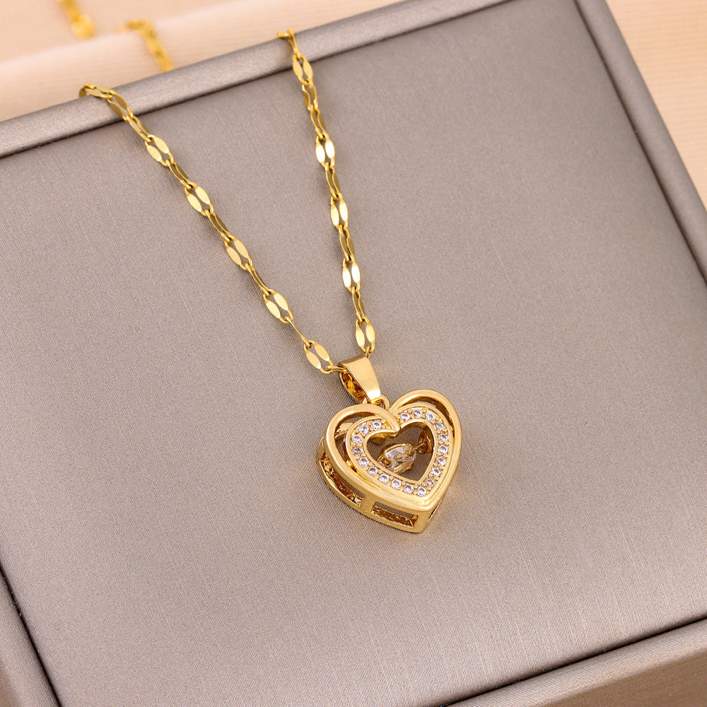 Double-Layer Love Necklace