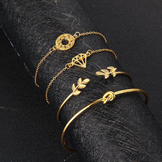 4 Sets of Women Bracelets