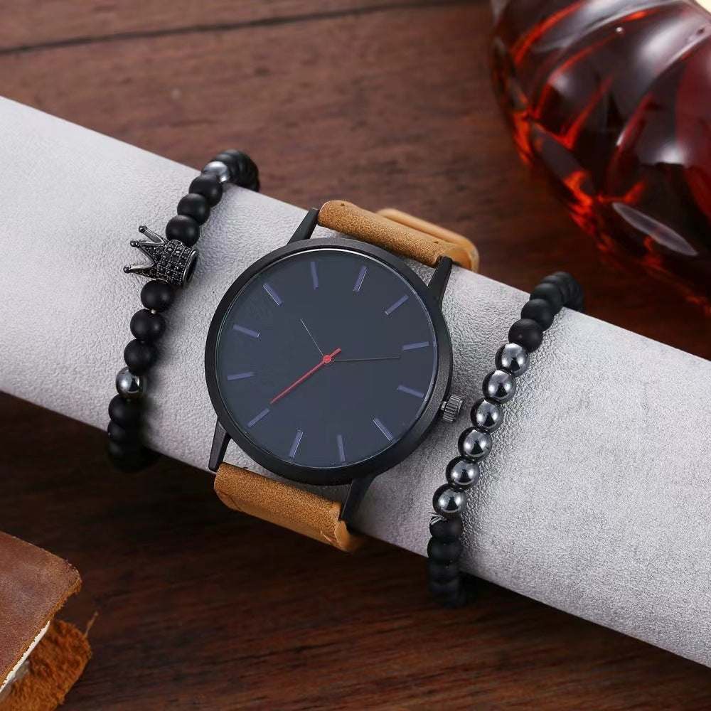 Men's Quartz Watch with bracelets