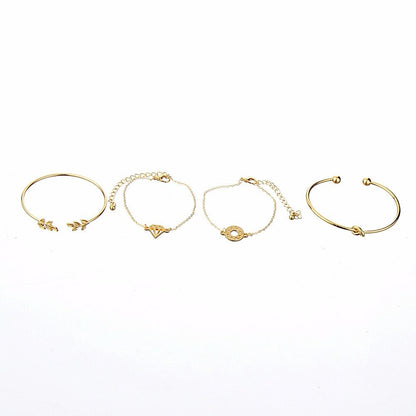 4 Sets of Women Bracelets