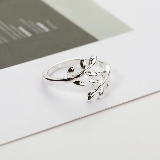 Bague Feuille Femme