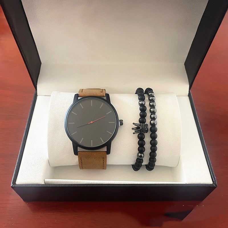 Men's Quartz Watch with bracelets