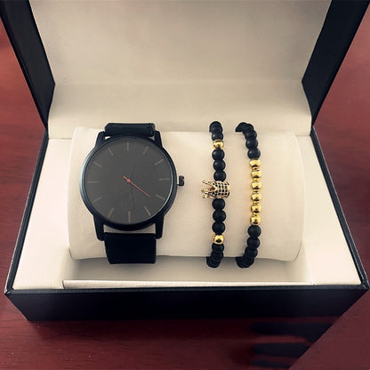 Men's Quartz Watch with bracelets